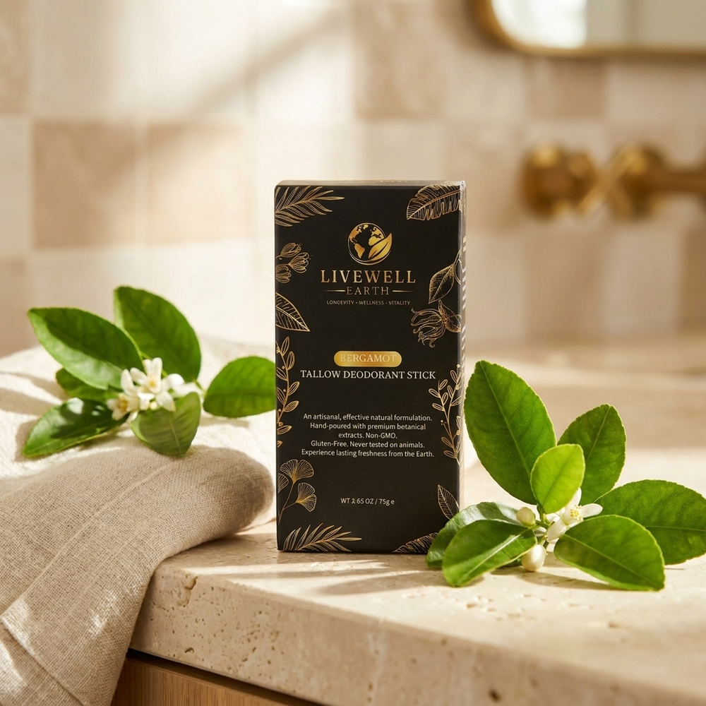 Bergamot Tallow Deodorant · lifestyle