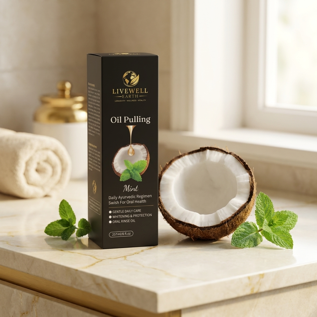 Oil Pulling Mint · lifestyle