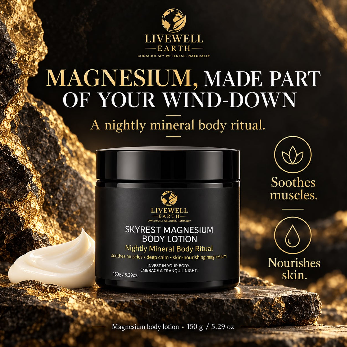 Skyrest Magnesium Body Lotion