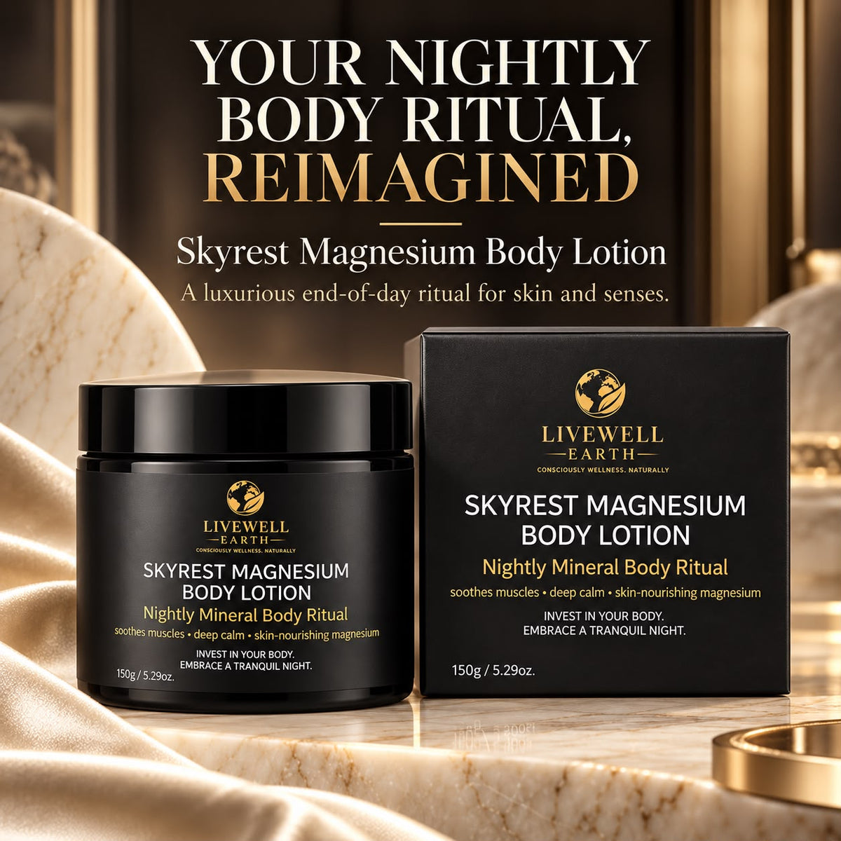 Skyrest Magnesium Body Lotion