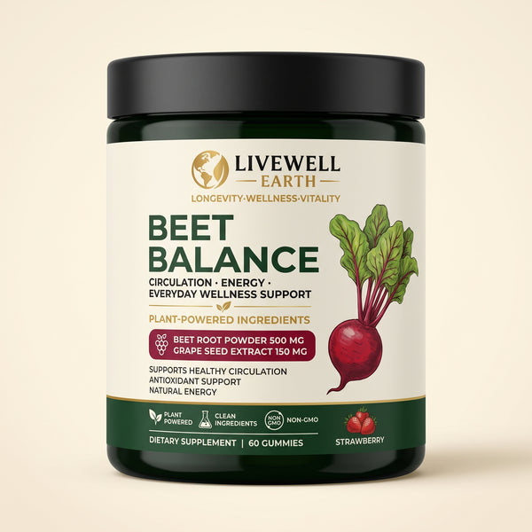 Beet Balance Gummies (Strawberry)