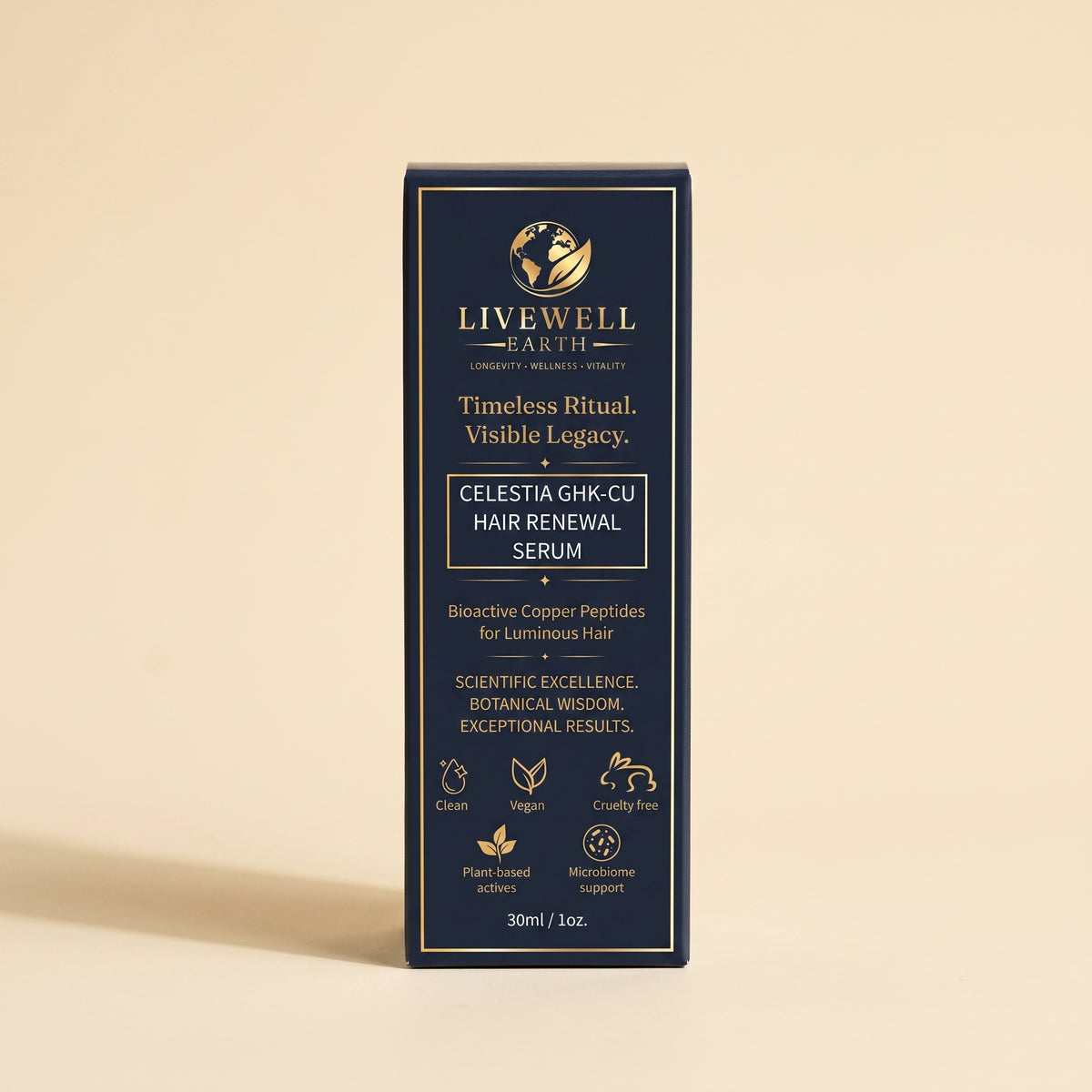 Celestia GHK-Cu Hair Renewal Serum front