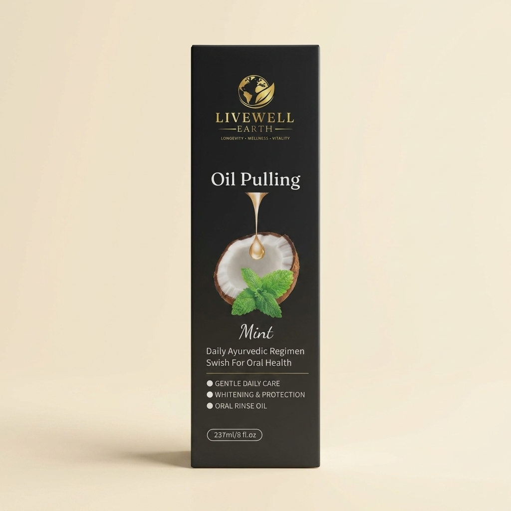 Oil Pulling Mint — retail box