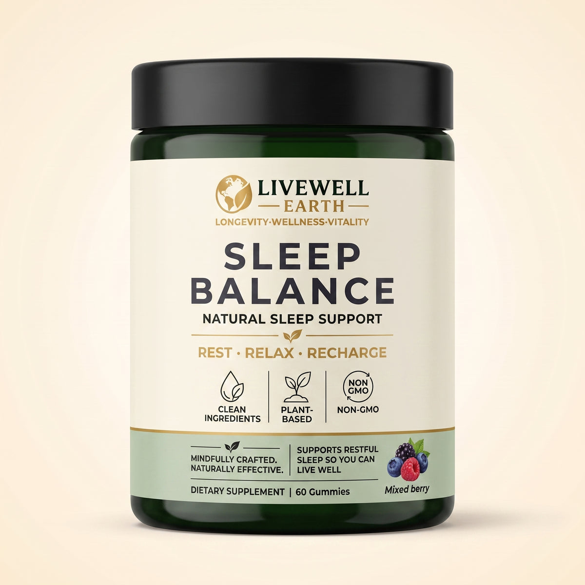 Sleep Balance Gummies Mixed Berry packshot