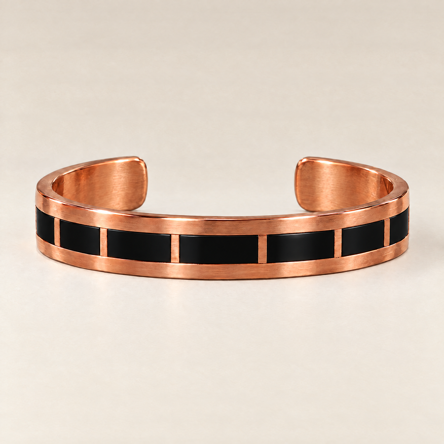 Longevity Copper Band · Wide Black Segment