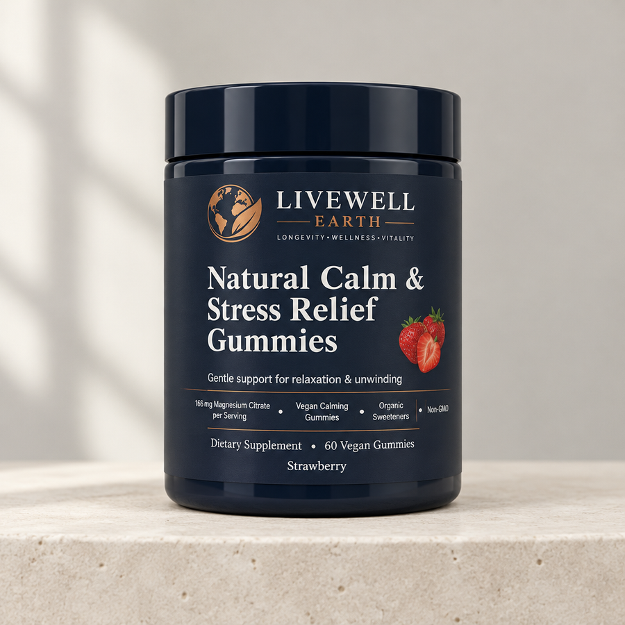 Natural Calm & Stress Relief Gummies