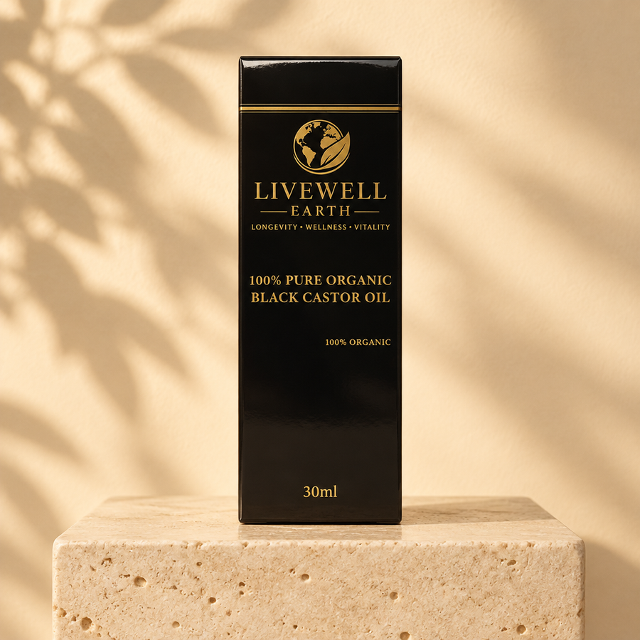 100% Pure Black Castor Oil