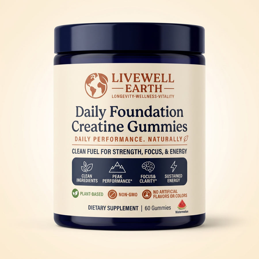 Daily Foundation Creatine Gummies (Watermelon)