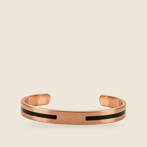 Longevity Copper Band — Black Segment