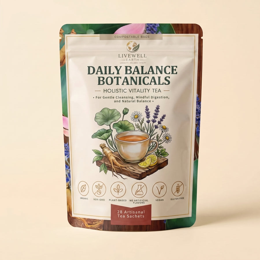 Daily Balance Botanicals · Holistic Vitality Tea